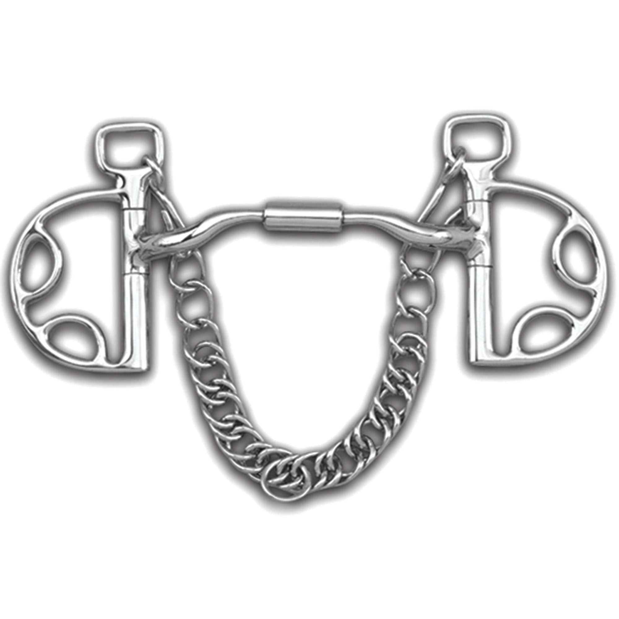 Kimberwick with Low Port Comfort Snaffle MB 04 89-25045