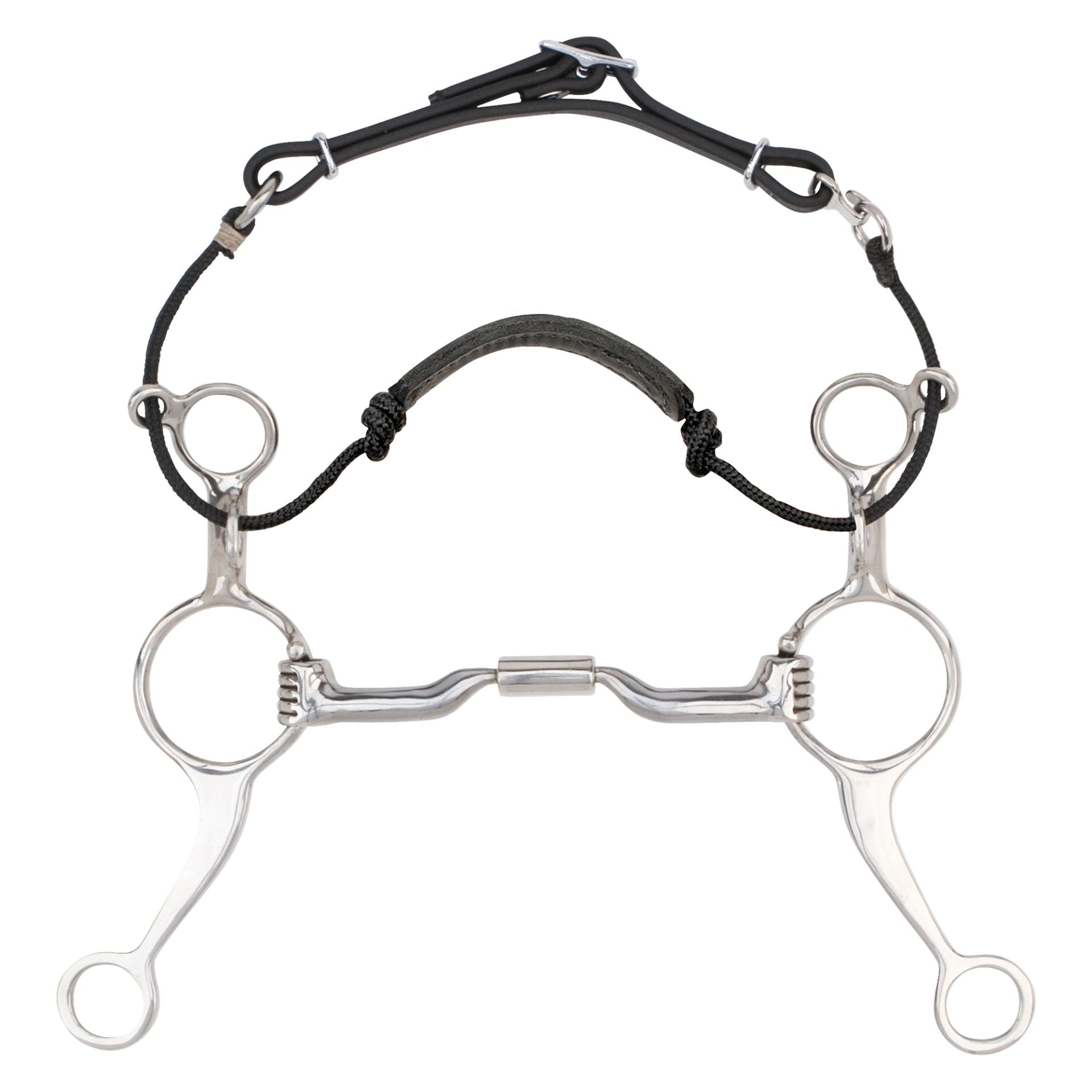 Long Shank Combination Bit with Low Port Comfort Snaffle MB 04 89-32045