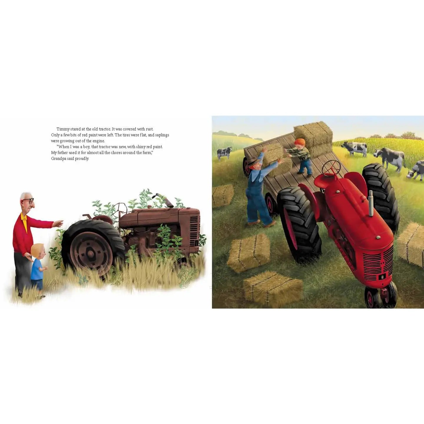 GRANDPAS TRACTOR BOOK