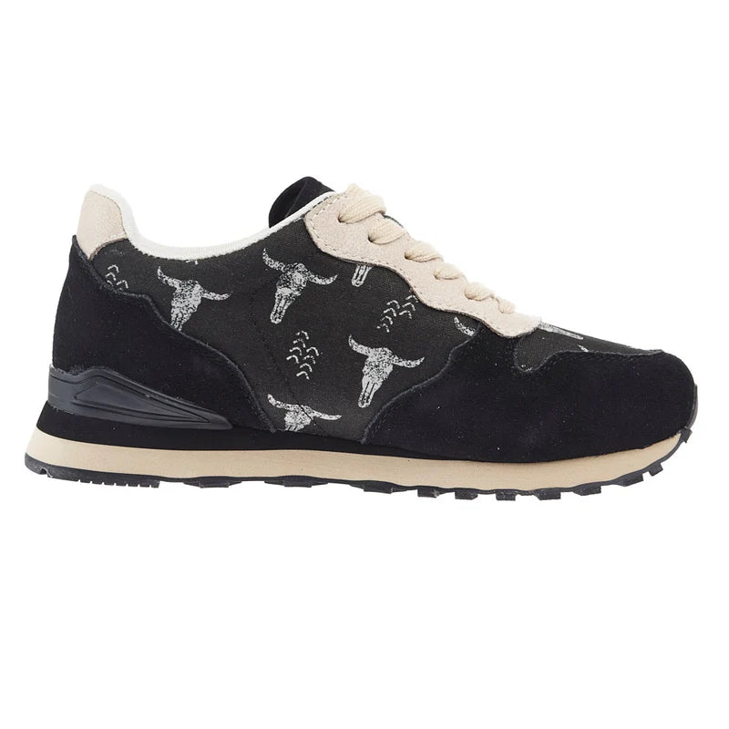 ROPER WOMEN'S BLACK SUEDE SHOES 09-021-1797-3707