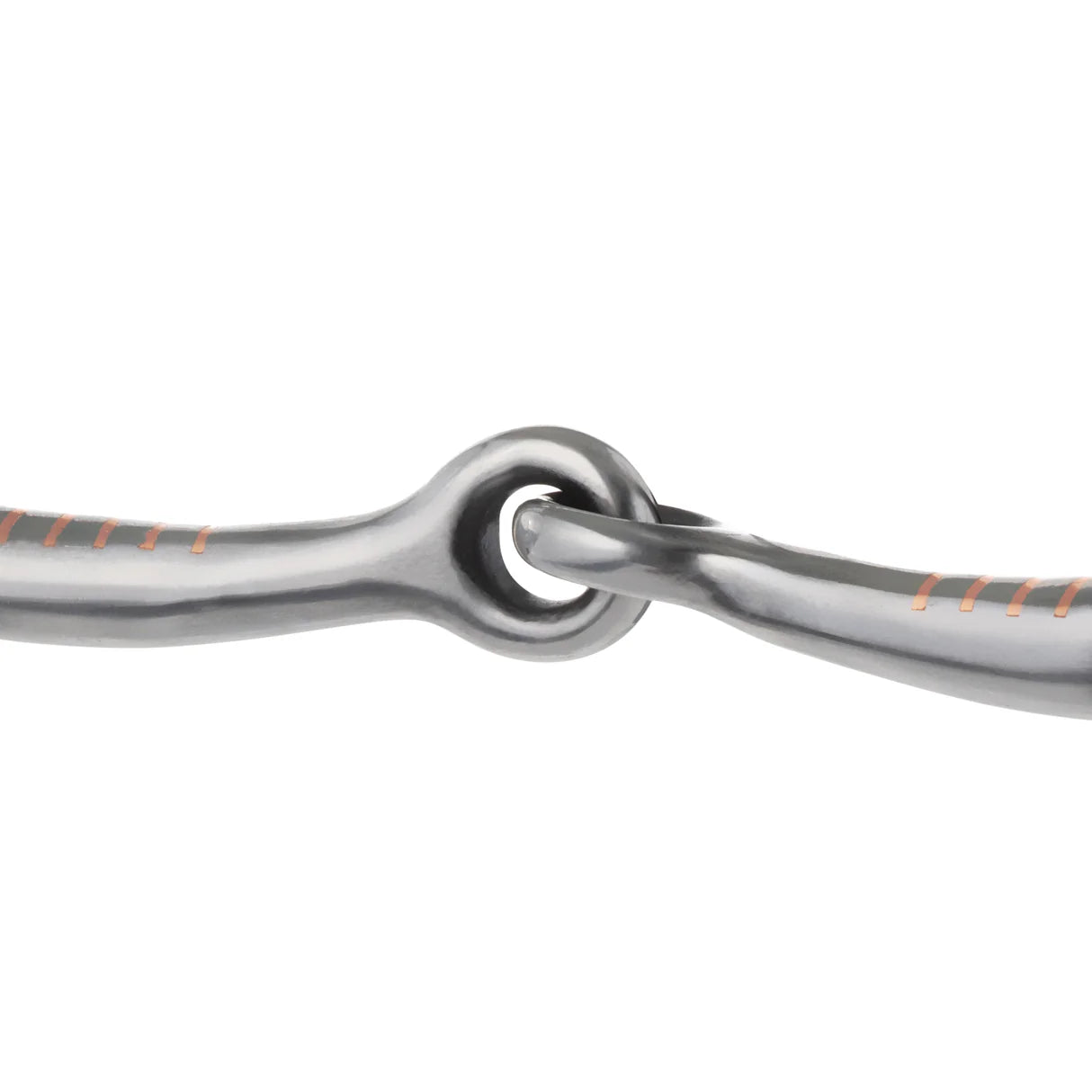 Ring Snaffle Bit with 5" Sweet Iron Snaffle Mouth with Copper Inlay 25-1884