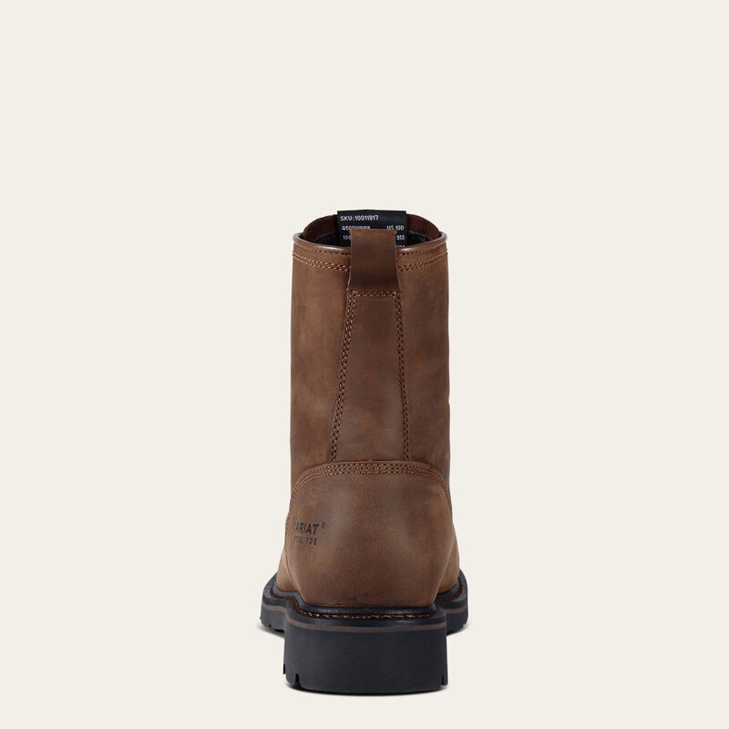 Ariat Cascade 8" Wide Square Toe Work Boot 10011916