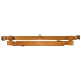 Buffalo Leather Back Cinch Billets #1002