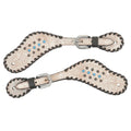 1003-35-SC Circle Y Dakota Pinwheel Spur Strap Ladies/Youth