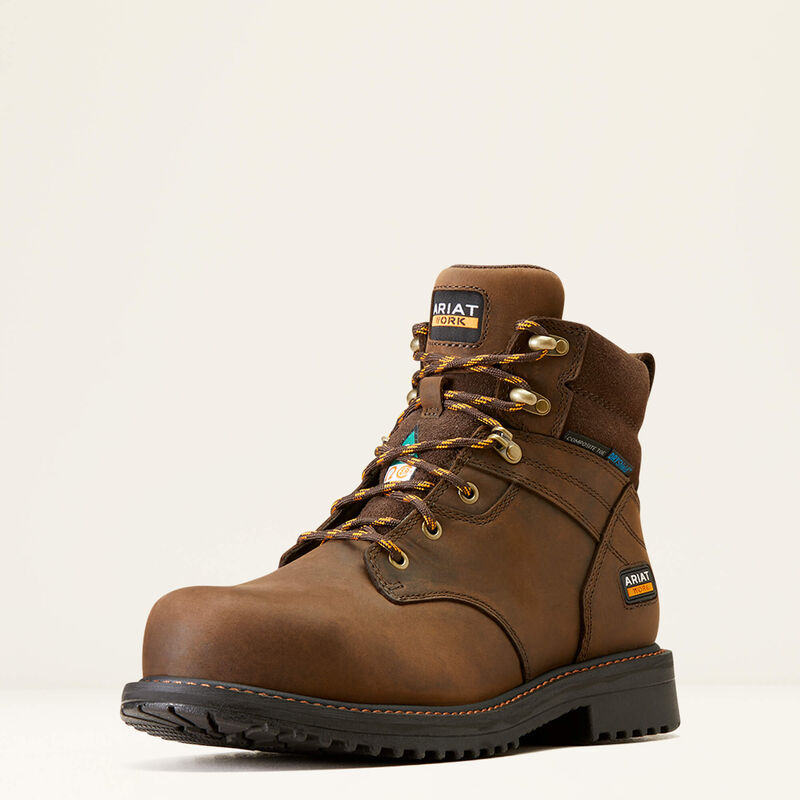 ARIAT RigTEK 6" CSA Waterproof Composite Toe Work Boot 10045418
