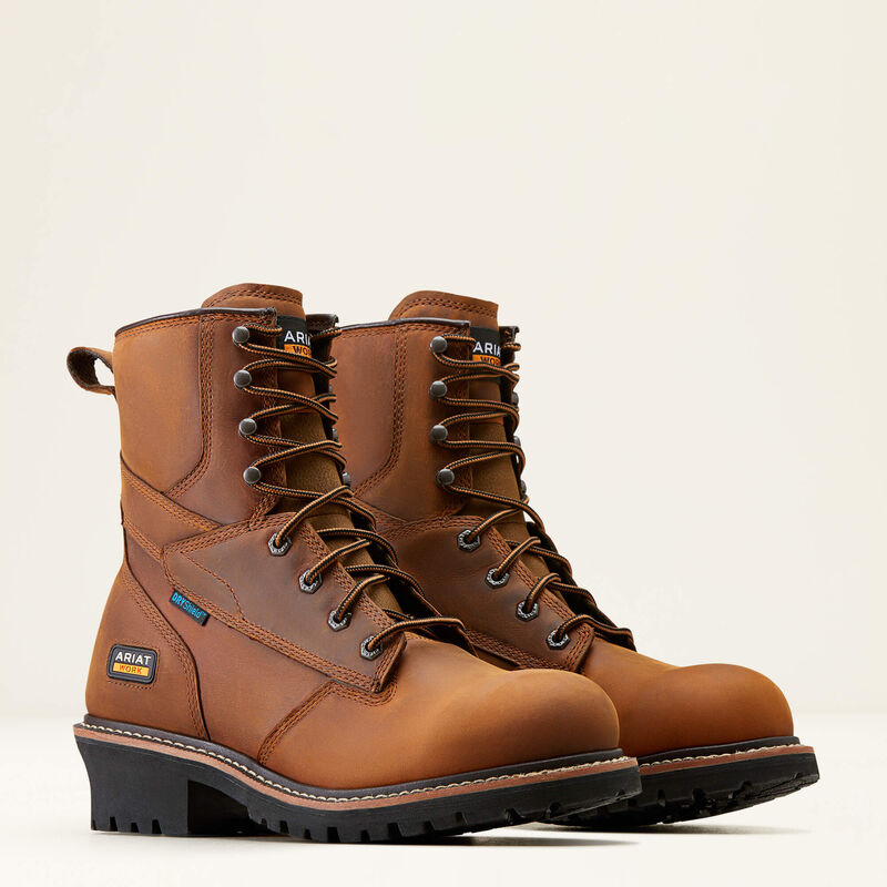 Ariat Logger Shock Shield Waterproof Mens Work Boot 10050841