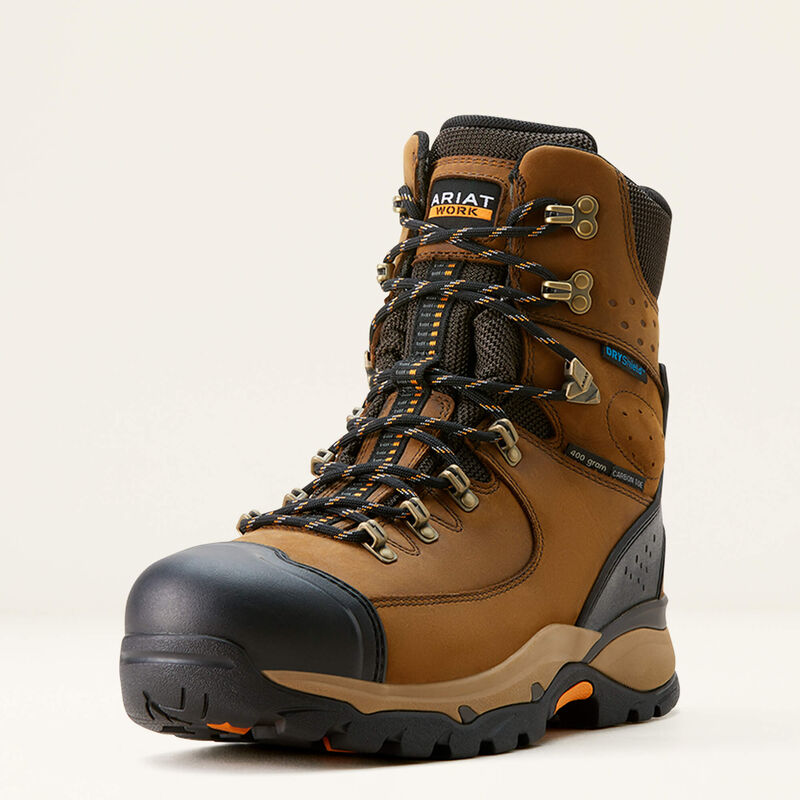 Ariat Endeavor 8" Waterproof Insulated Carbon Toe Work Boot 10053571