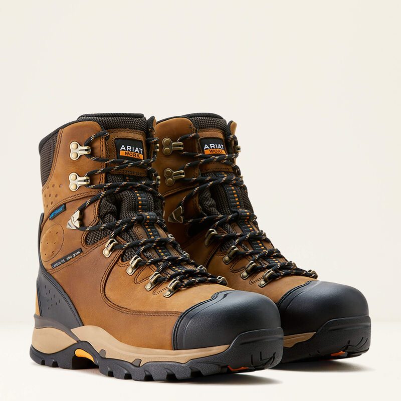 Ariat Endeavor 8" Waterproof Insulated Carbon Toe Work Boot 10053571