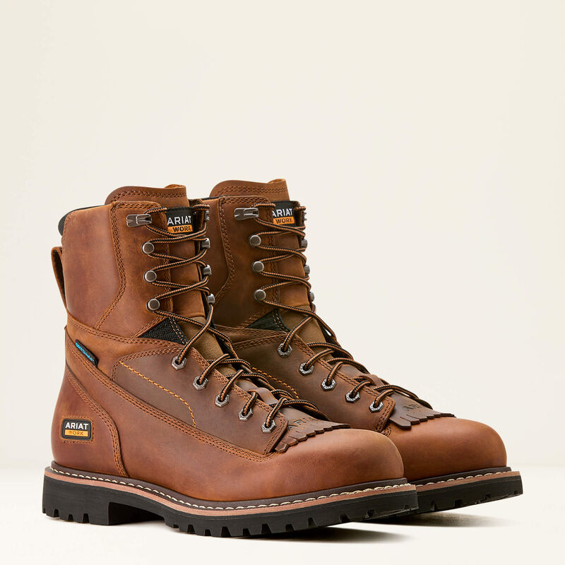 Ariat Longview Shock Shield 8" Waterproof Work Boot 10053818