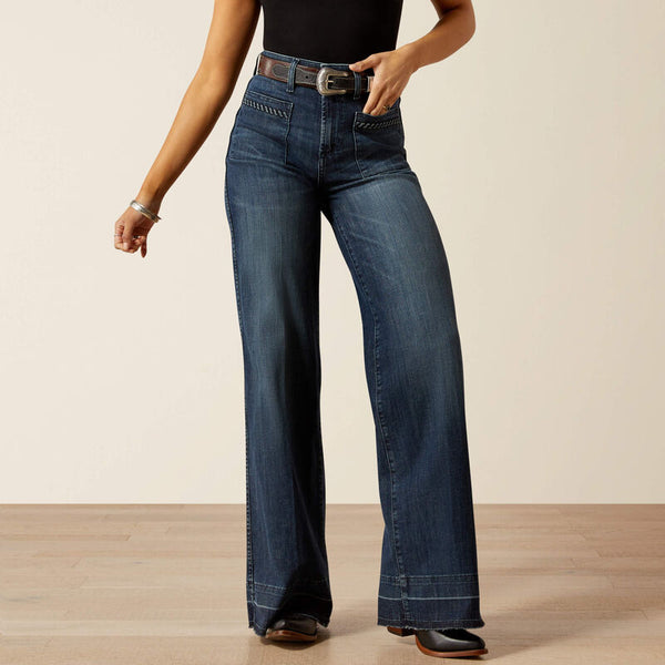 ARIAT 10065915 ULTRA HIGH RISE Jill WIDE LEG JEANS