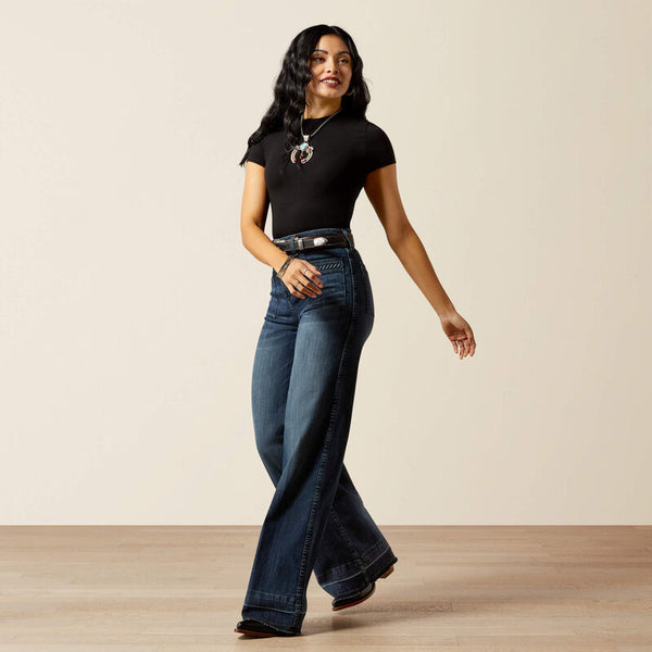 ARIAT 10065915 ULTRA HIGH RISE Jill WIDE LEG JEAN