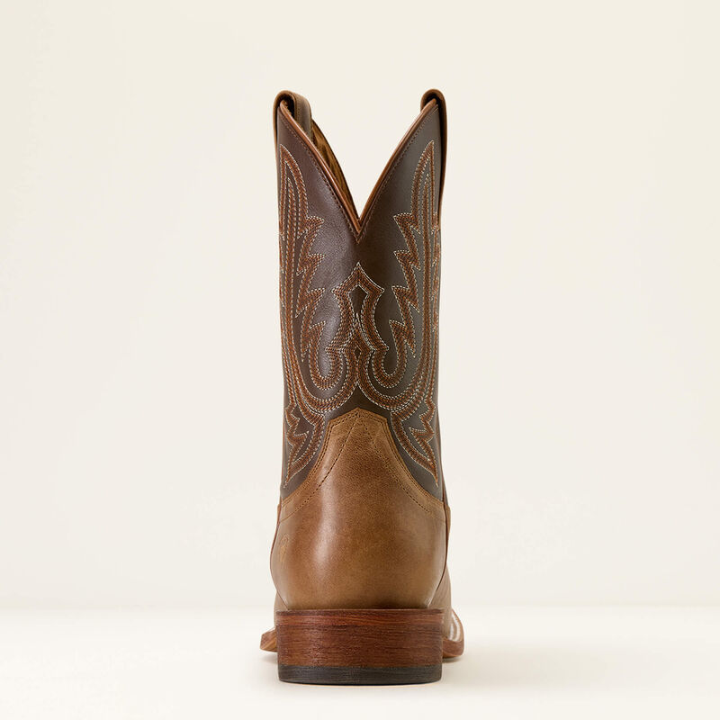 10074250 County Roads Wide Square Toe Cowboy Boot Ariat