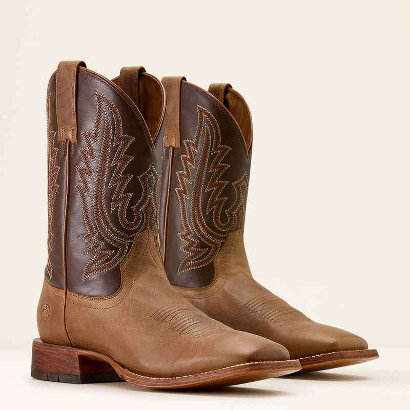 10074250 County Roads Wide Square Toe Cowboy Boot Ariat