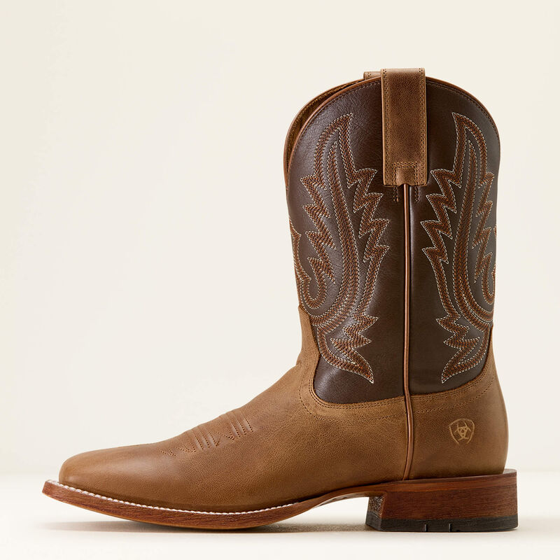 10074250 County Roads Wide Square Toe Cowboy Boot Ariat