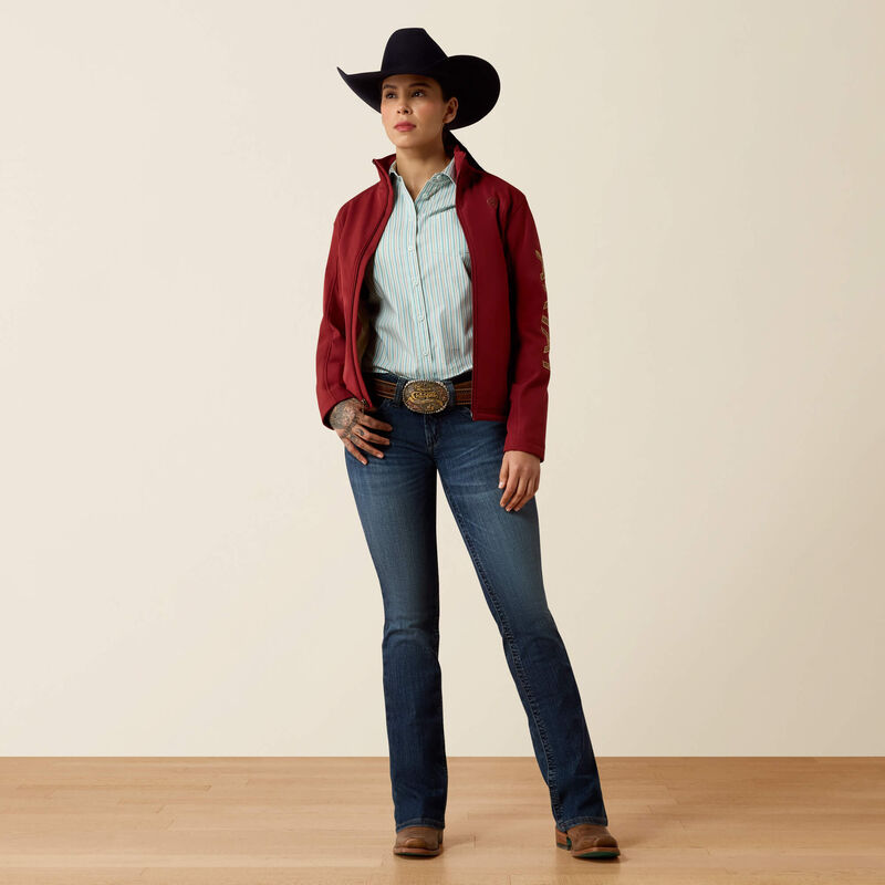 Womens Ariat Mid Rise Luisa Boot Cut Jeans 10078928