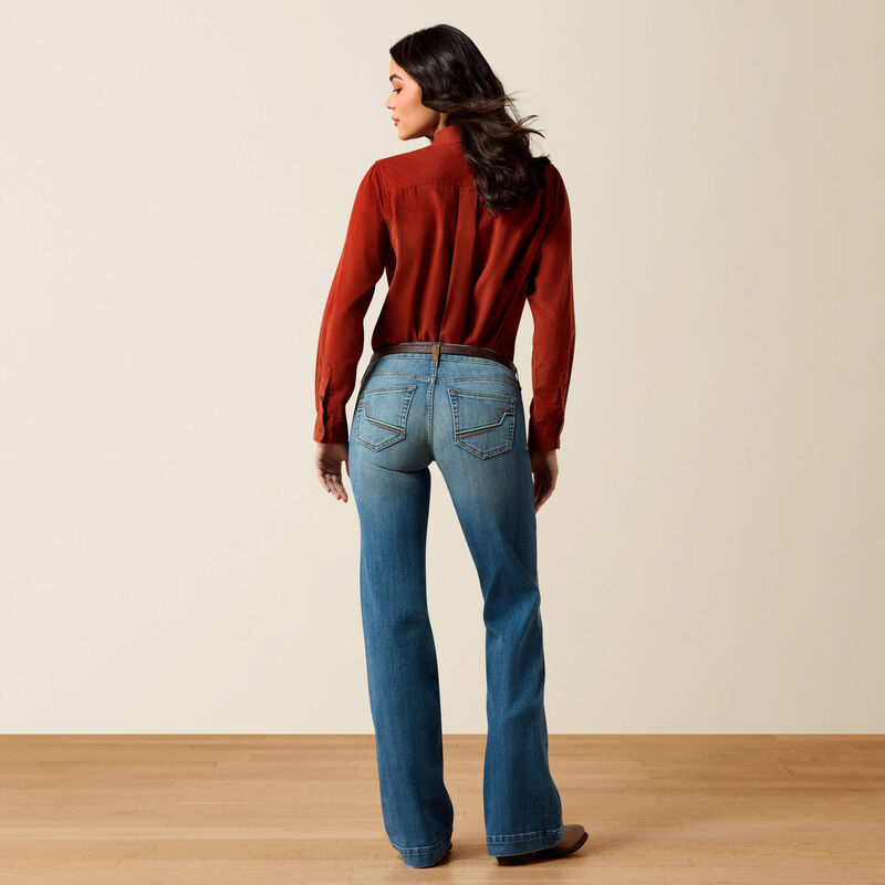 Womens Ariat Mid Rise Fabiana Trouser Jeans 10079133