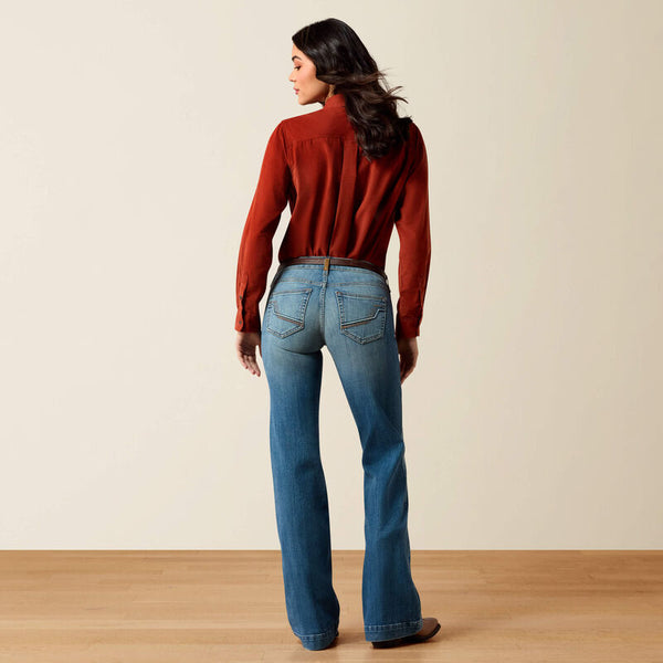 Womens Ariat Mid Rise Fabiana Trouser Jeans 10079133