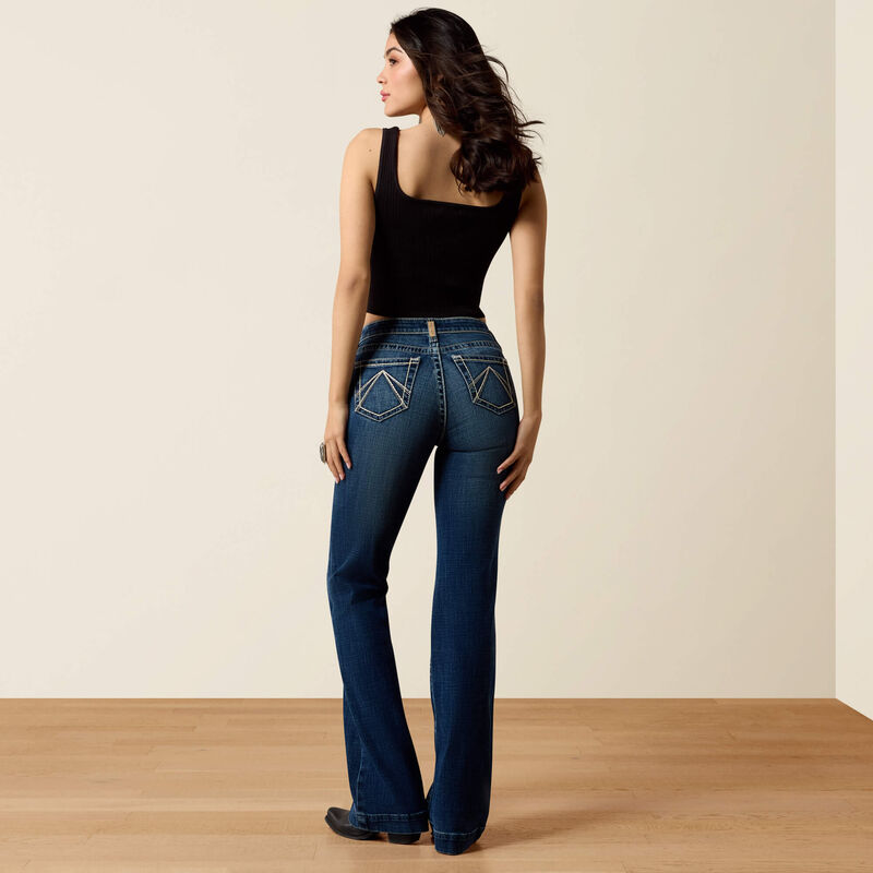 Womens Ariat High Rise Teresa Slim Trouser Jeans 10079240