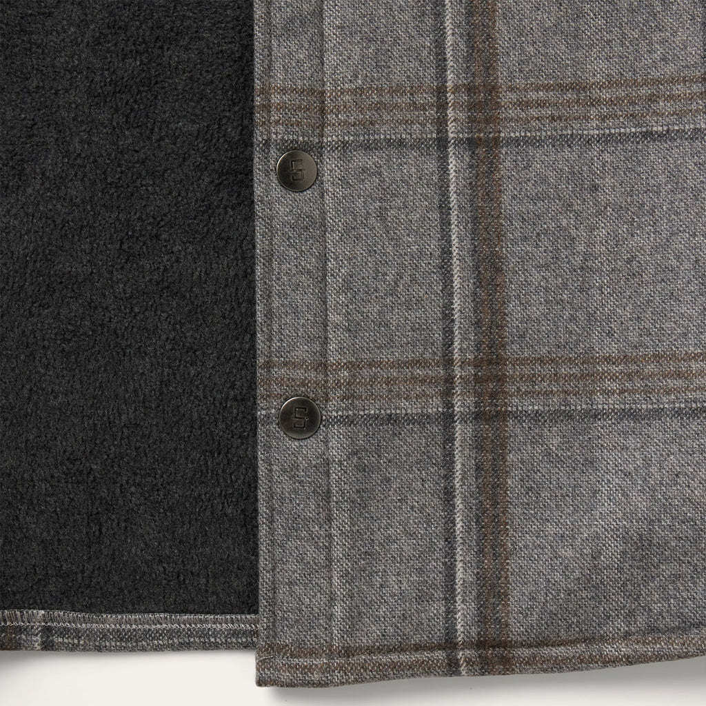 MENS STETSON WINDOWPANE SHIRT JACKET  11-097-0119-6112