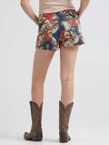 WOMEN'S WRANGLER® PRINT COWBOY SHORT 112373441