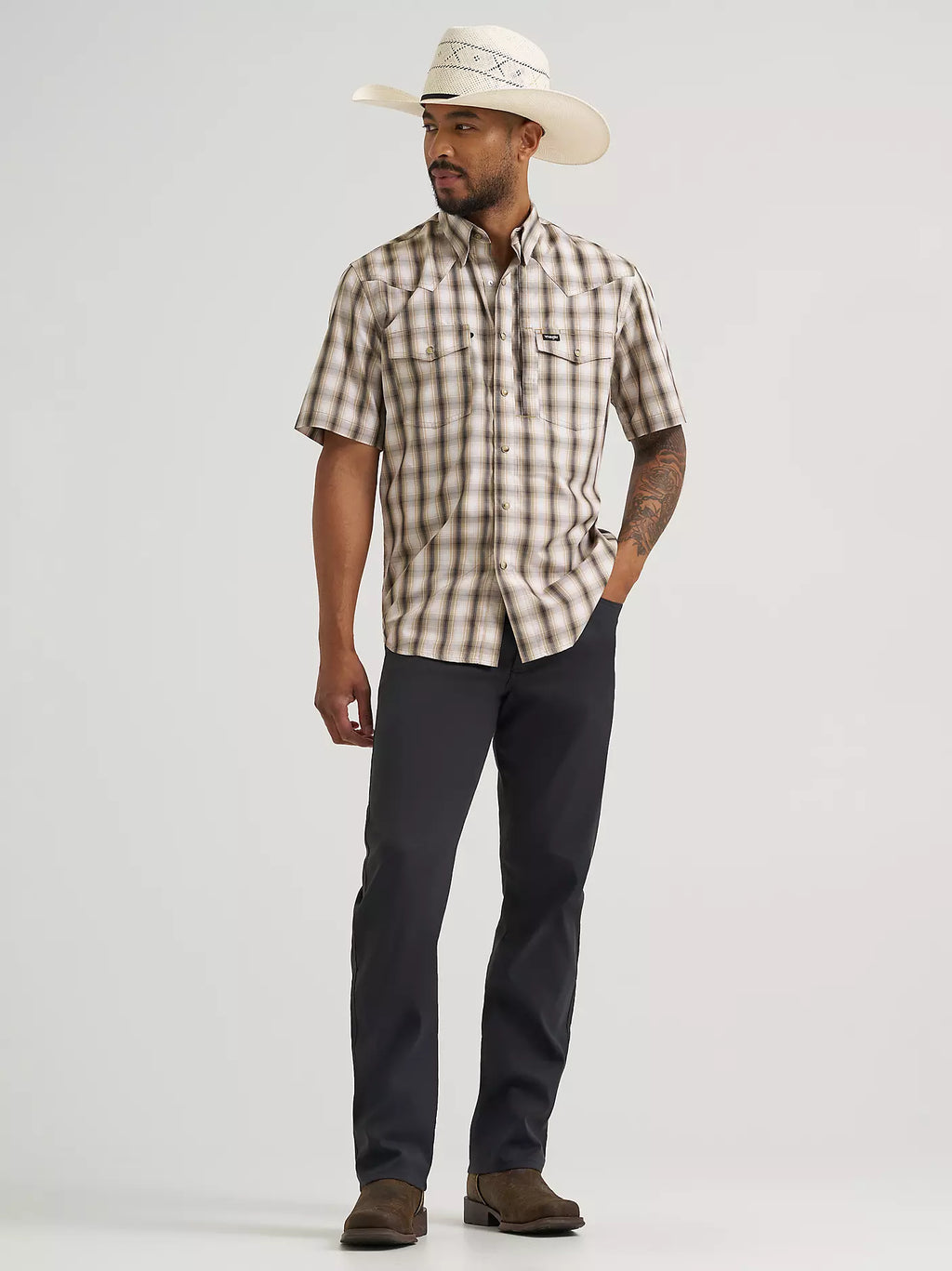 112374967 WRANGLER ALL TERRAIN GEAR MEN'S 5 POCKET PERFORMANCE PANT