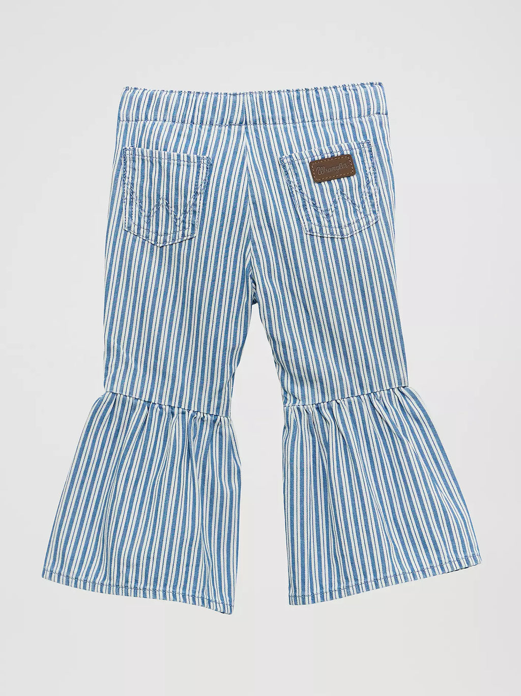 LITTLE GIRL'S PRINT RUFFLE FLARE JEAN 112375231