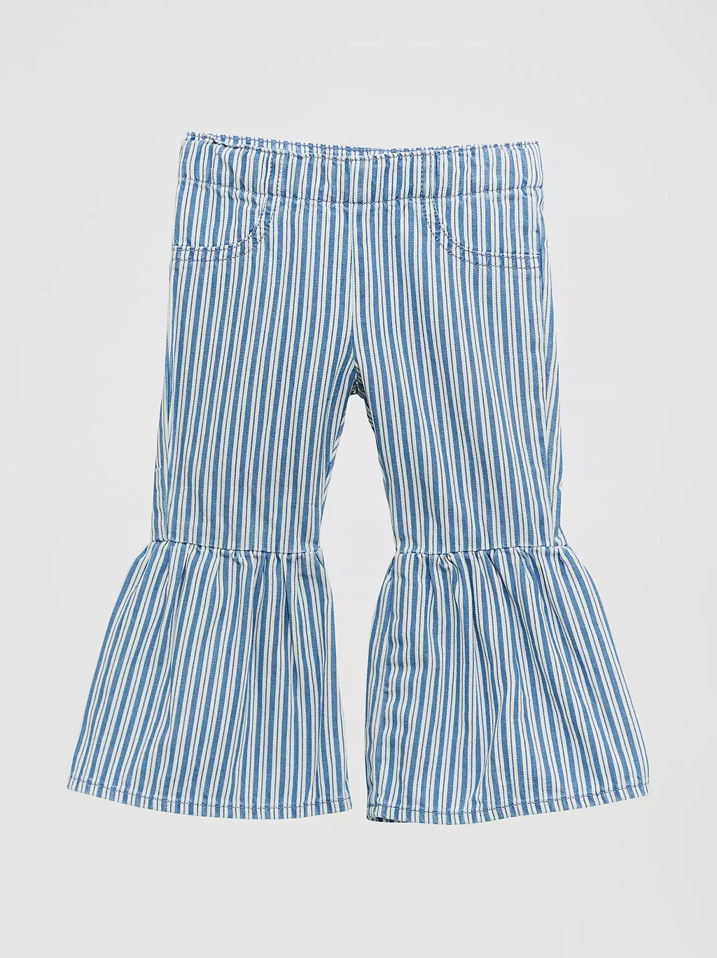 LITTLE GIRL'S PRINT RUFFLE FLARE JEAN 112375231