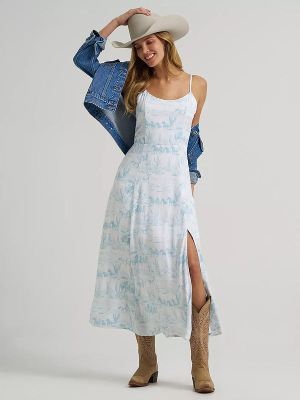 WOMEN'S WESTERN TANK MAXI DRESS 112375239