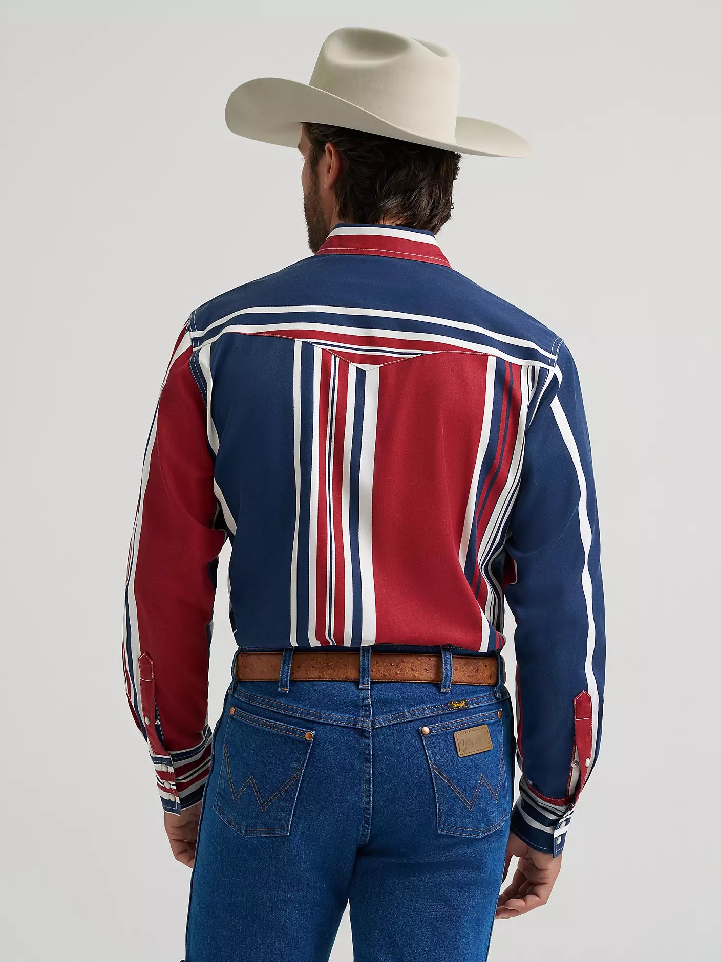 112375916 VINTAGE-INSPIRED BRUSHPOPPER WESTERN SNAP