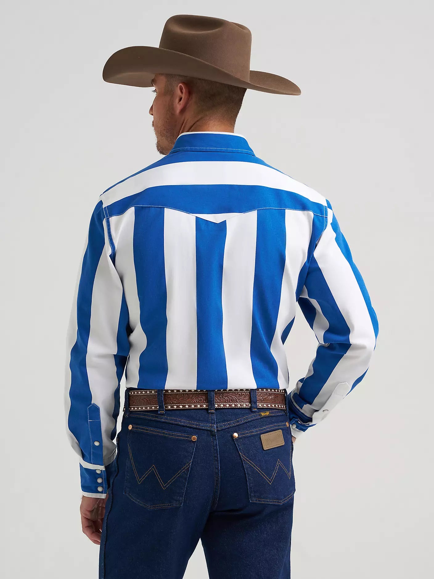 112375917 VINTAGE-INSPIRED BRUSHPOPPER WESTERN SNAP