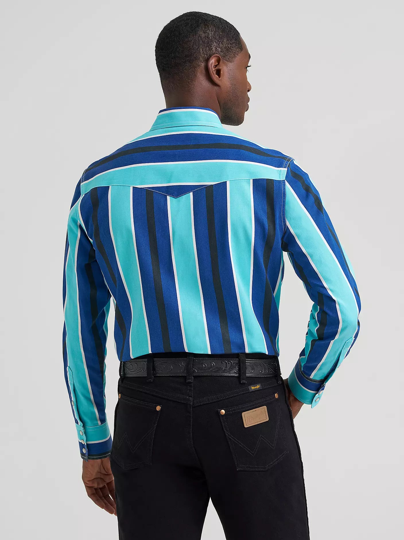 112379229 VINTAGE-INSPIRED BRUSHPOPPER WESTERN SNAP