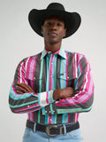 VINTAGE-INSPIRED BRUSHPOPPER WESTERN SNAP WORKSHIRT 112379230
