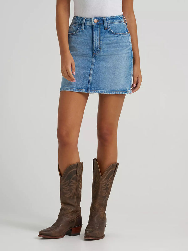 Women's Wrangler Retro® Bailey Denim Skirt 112379426