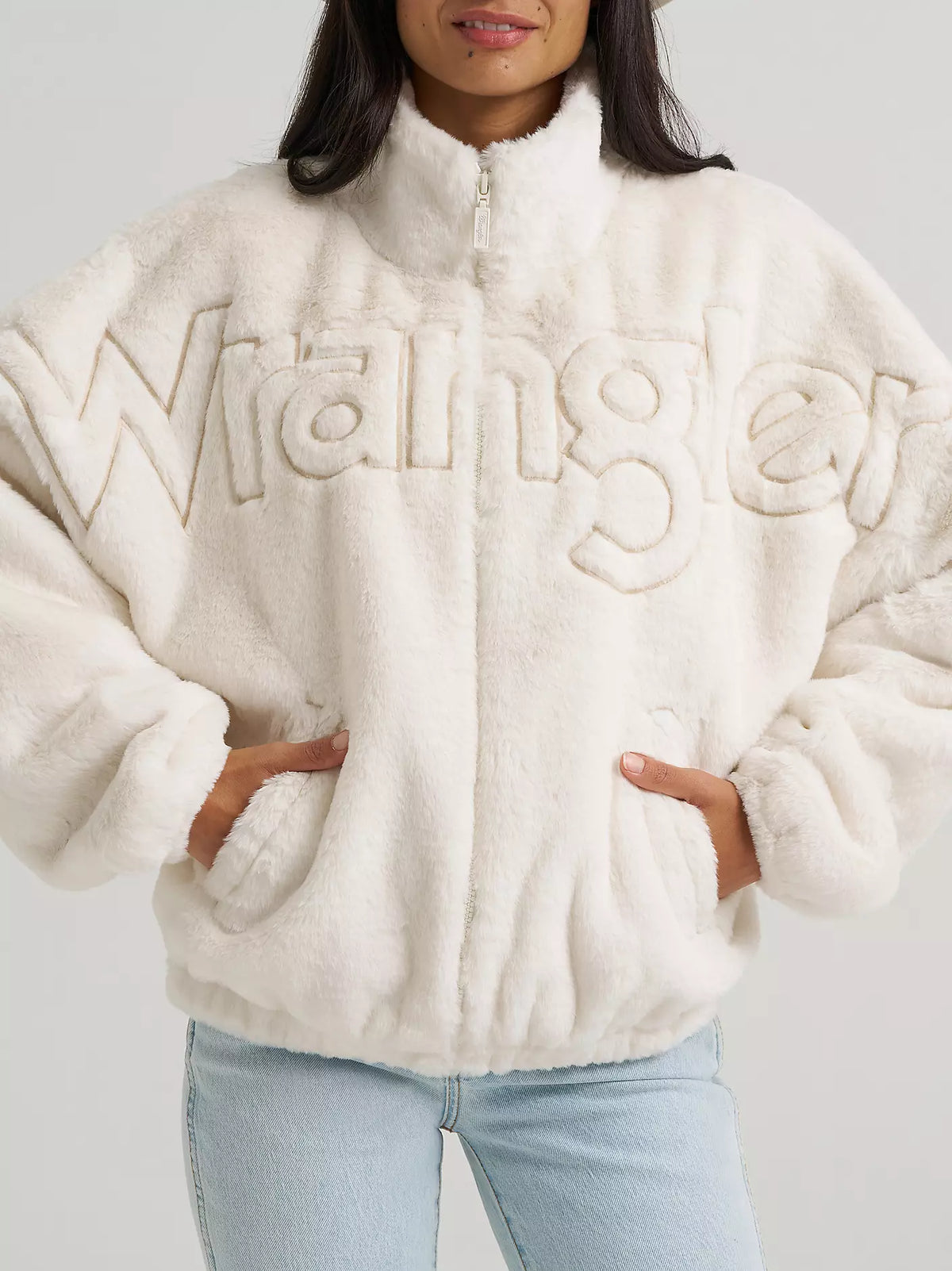 WOMEN'S WRANGLER OPEN RANGE FAUX FUR JACKET 112382726