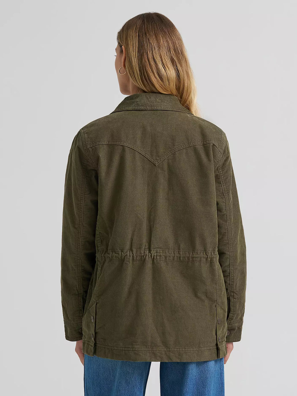 WOMEN'S CORDUROY QUILT-LINED BARN JACKET 112382739