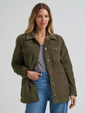 WOMEN'S CORDUROY QUILT-LINED BARN JACKET 112382739