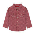 WRANGLER BABY BOY RED PRINT LONG SLEEVE SHIRT 112384733