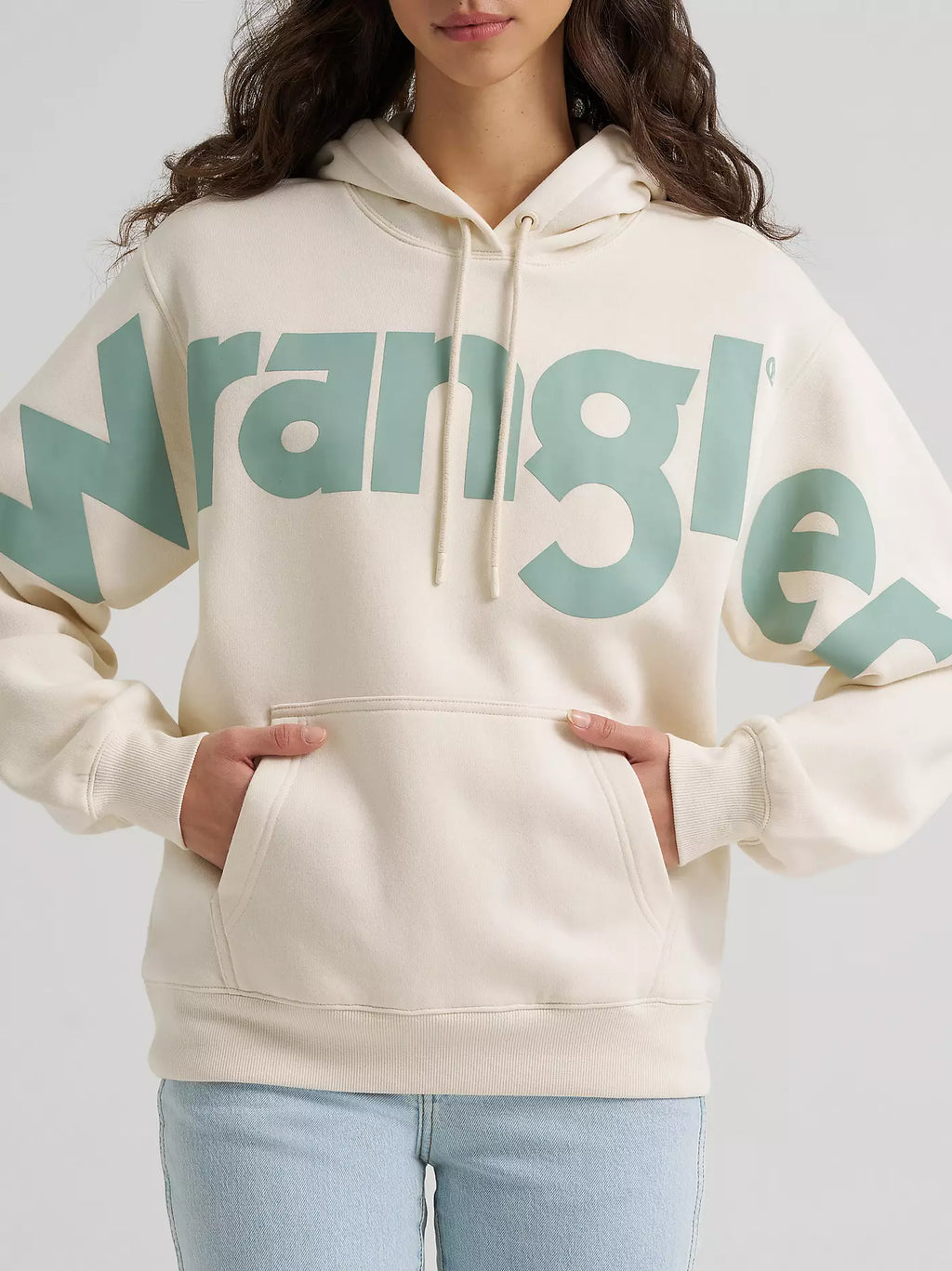WOMEN’S WRANGLER WIDE OPEN SPACES LOGO HOODIE 2385431