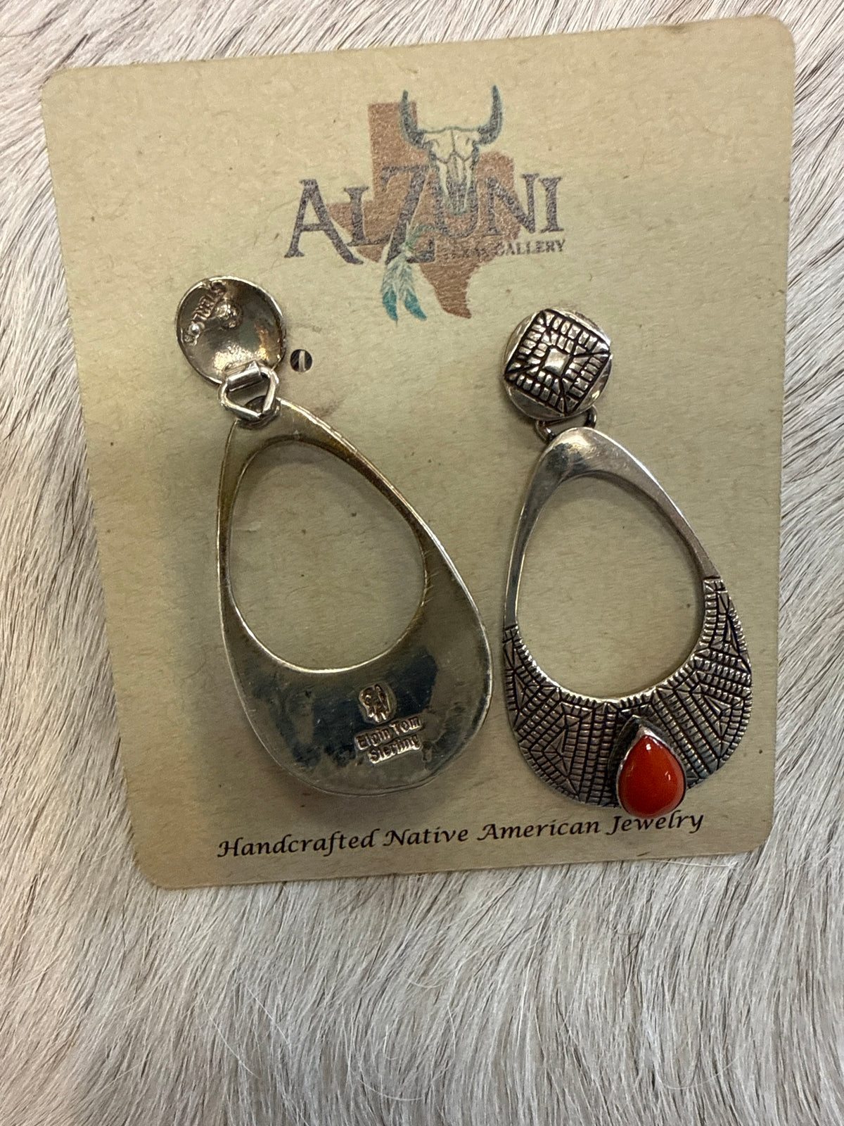 Coral Earrings 000363