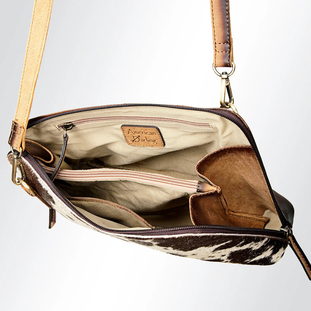 ADBGI126B Crossbody Genuine Western Leather Women Bag