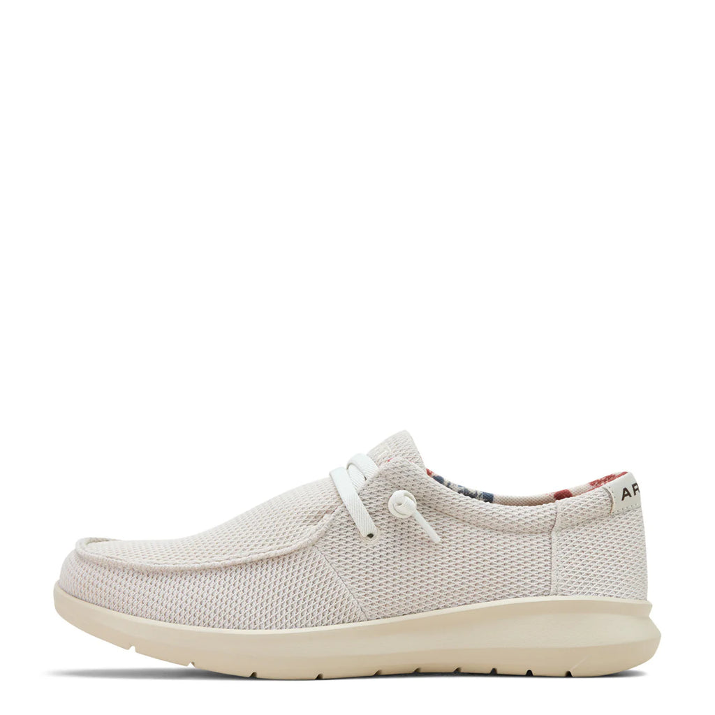 Ariat Men's Cream Mesh Hilo Slip On Shoe 10061335