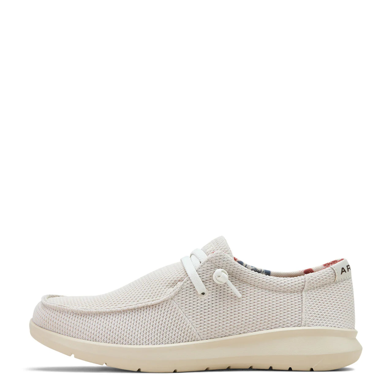 Ariat Men's Cream Mesh Hilo Slip On Shoe 10061335