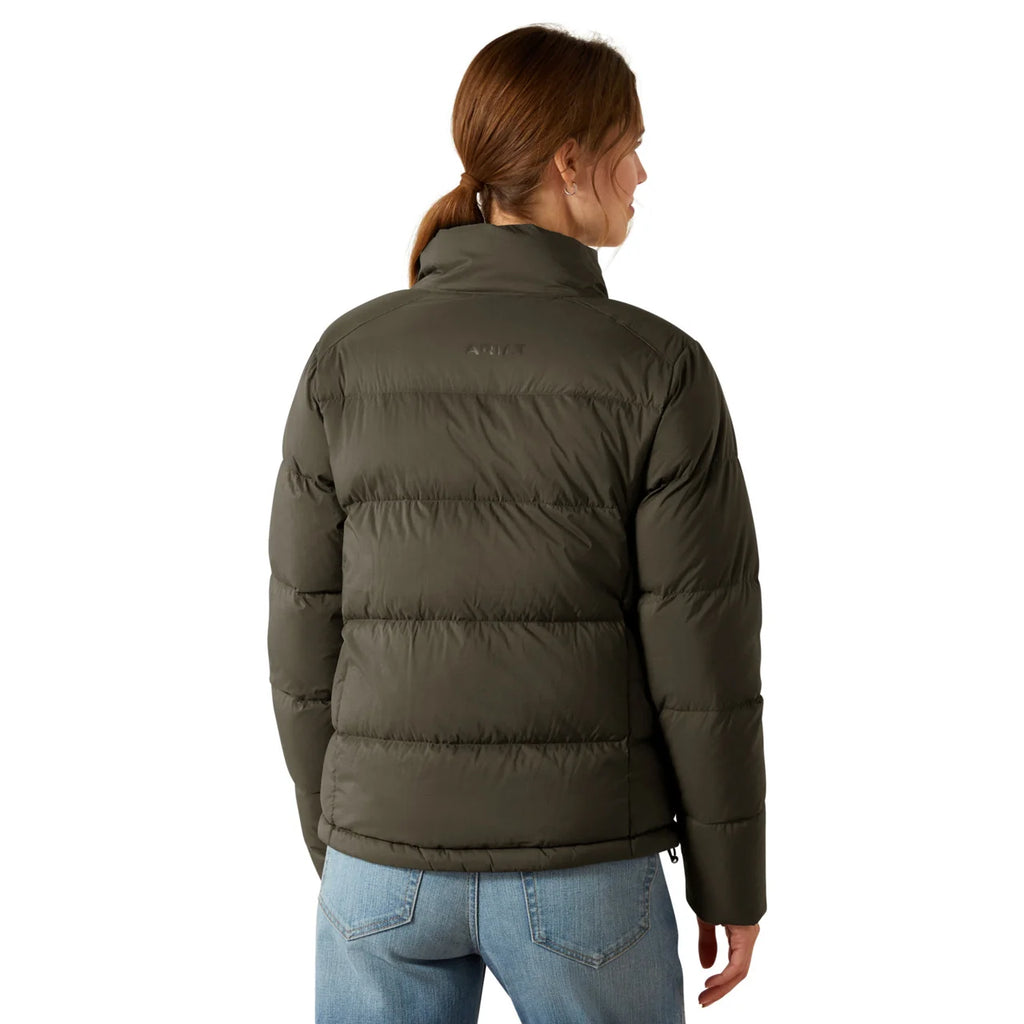 Ariat Ladies UltraPuff Down Earth Green Jacket 10065820