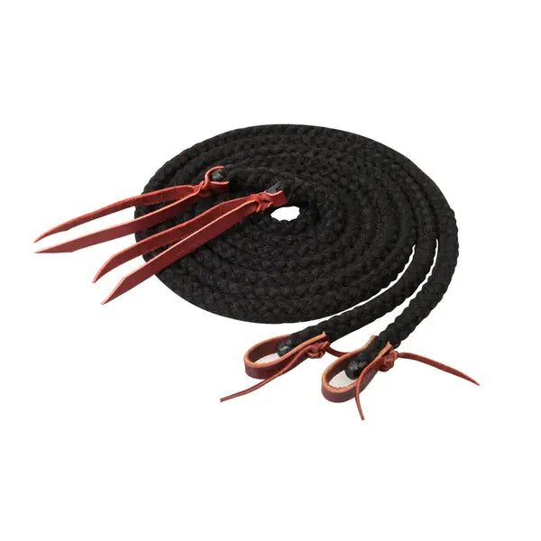 8' Silvertip Hollow Braid Split Reins 35-5310-S1