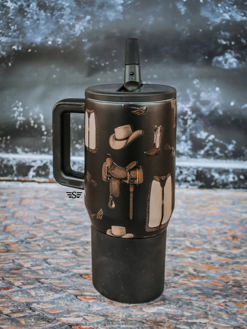 Classic Western Tumbler 40oz