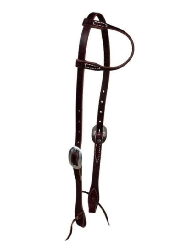 Berlin Latigo One Ear Headstall Western Horse Tack L1150