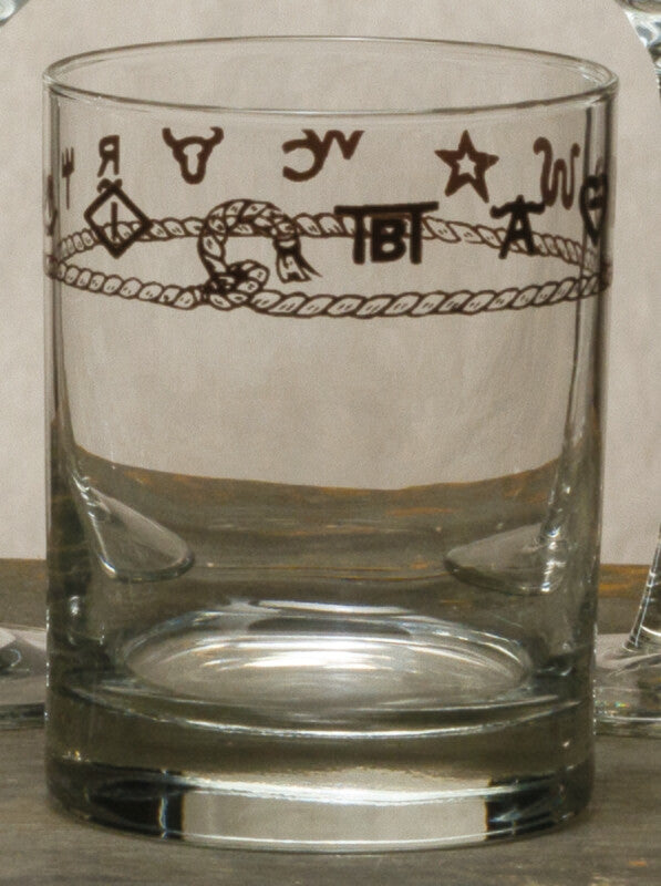 Whiskey glass, set of 4, Brands 103