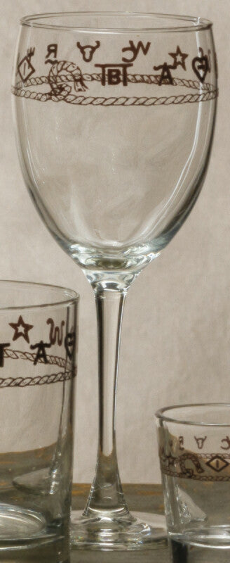 Branded wine glass Set of 4 107