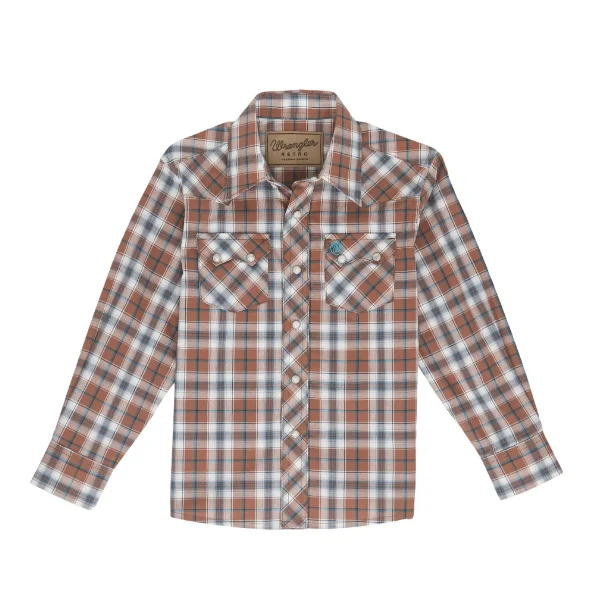 Wrangler Boys Long Sleeve Shirt - 112351486