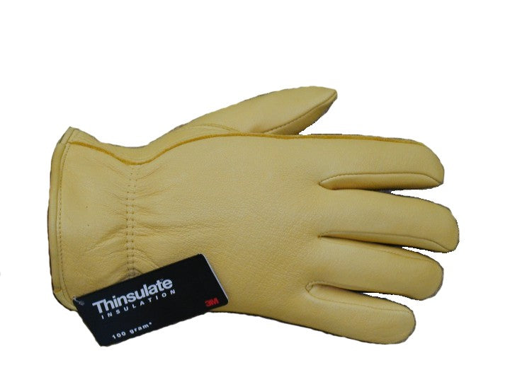 Premium grain deerskin with Thinsulate liner 1500T